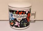 TISANIERA/TAZZA CERAMICA-DESIGN CERMAC-MADE ITALY-MUG CUPS TASSES TISANA-VINTAGE