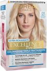 L OREAL PARIS A1473877 EXCELLENCE TINTA COLORATA COLORE 01 BIONDO ULTRA CHIARO N