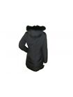 Geospirit Piumino Donna Mod. Coney Fur Nero GED0694