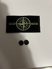 Stone Island Patch Toppa Replica  ricamata, con bottoni