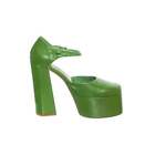 Jeffrey Campbell Sandali Donna - Verde TAGLIA 37 EU 38 EU 40 EU 41 EU