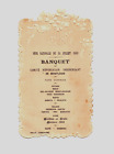 menu ancien du 14 Juillet 1903