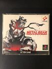 Metal Gear Solid Integral PS1 Jap Com Spine Card