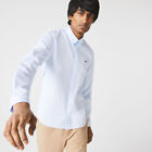 LACOSTE UOMO CAMICIA COTONE SLIM FIT art. CH1843 HBP