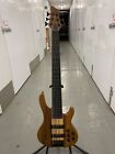 New Mazeti WHTB 6 STRING Fretless Bass, Solid Walnut Body, Ebony Fingerboard