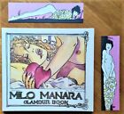 MILO MANARA Glamour book, 1984, edizione limitata 126/1000 con AUTOGRAFO e 2 seg