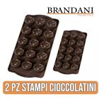 2Pz Stampi in Silicone per Cioccolatini Cioccolato Forma Cremino Design Brandani