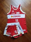 Maglia basket #12 Mens Sana SIENA  88/89 canotta indossata vintage jersey calcio