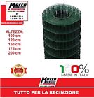 25mt RETE PLASTIFICATA ELETTROSALDATA VERDE  ZINCATA RECINZIONE 50X75 5X7,5