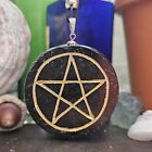 Pentacle Pendant Large Black Tourmaline Necklace Gemstone Protection Jewellery