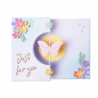 FUSTELLA THINLITS SIZZIX "BIGLIETTO CON FARFALLA GIREVOLE" 665074 - BIG SHOT