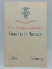 Barolo Rinaldi Alba Listino prezzi 1934