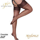 GIO RHT Stockings / Nylons - CHOCOLATE - from NYLONZ