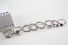 Pandora Sterling Silver Rings Birthstone Eterntiy Bow Floral x 8 (26g)