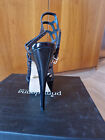 Sandali primadonna vernice nera tacco alto e plateau. Italian black high heels 