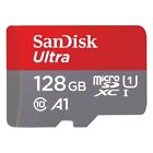 Scheda di Memoria Sandisk ULTRA, 128GB, MicroSDXC, Velocità di Lettura fino a