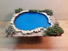 Presepe – Scenografia - Diorama - Laghetto (10) 21x17