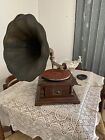 REPLICA GRAMMOFONO A TROMBA LA VOCE DEL PADRONE HIS MASTER S VOICE GRAMOPHONE