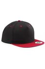 Cappellino RAPPER BASEBALL - PERSONALIZZABILE - NERO/ROSSO - Visiera piatta