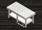 DXF FILE CNC LASER CUT PROJECT - Welding Table Banco Saldatura Jig 1000x2000