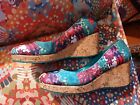 Scarpe con zeppa desigual numero 37