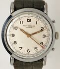 RARO BAUME MERCIER MILITARE CRONOSTOP CHRONOSTOP CRONOGRAFO SPLIT 1950