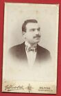 FOTO CDV - Goffredo Osti BOLOGNA - Uomo distinto - 1900 circa