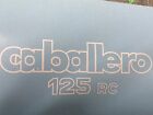 3 PEZZI LOGO FANTIC CABALLERO 125  RC STICKERS ADESIVI