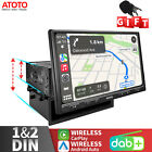 ATOTO F7XE 1/2 DIN DAB+ 10" Autoradio Wireless Carplay Touchscreen Bluetooth DAB