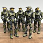 Halo Combat Evolved Master Chief Action Figures - 2011 JOB LOT L@@K x 5