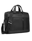 Borsa Da Ufficio Cartella Porta-Pc Piquadro  Unisex Pelle E Tessuto Nero