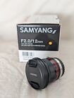 Samyang 12mm f/2.0 CS NCS Lens