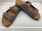 pantofole uomo modello BIRKENSTOCK con fibbie regolabile