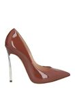 Scarpe decollete  con tacco blade CASADEI, marrone, N.40