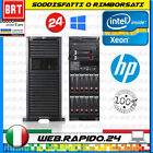 PC TOWER SERVER HP PROLIANT ML370 G5 WORKSTATION XEON 4GB RAM 500GB HDD