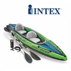 KAYAK CANOA SCAFO GONFIABILE INTEX CHALLENGER K 2 POSTI IN PVC+ACCESSORI COMPLET