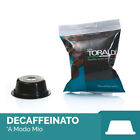 Box 100 Capsule caffè Toraldo Compatibili Lavazza A MODO MIO Decaffeinato cialde