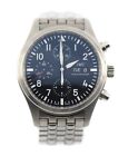 IWC Pilots Chronograph Stainless Steel Watch 3717