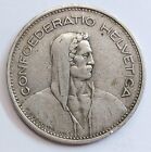 Svizzera Schweiz Suisse 5 franchi argento 1932