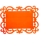 Home Baroque 12 Tovagliette in PVC Arancio - Bitossi