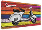 Quadro Moderno Vespa Vintage 1 Arredo Casa Arte Stampa su tela Intelaiato