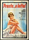 PRESTO A LETTO Jack und Jenny MARION MICHAEL MANIFESTO ORIGINALE POSTER ITALIAN