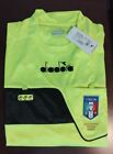 Maglia Arbitro Calcio Diadora AIA Fluo Yellow NUOVA