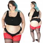 Womens Stay Hold Up stockings plus size sensual lace 6XXXL  7XXXXL choose color