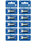 10 Batterie per Telecomando Cancello 12V A23 MN21 3LR50 8LR932 23A Everactive