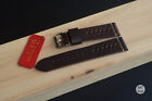 22 mm Cinturino artigianale Racing Vintage Leather Watch Strap Handmade In Italy