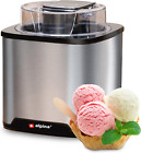 Gelatiera Refrigerante 2L, Macchina Gelato, Yogurt Gelato, Sorbetto, Doppio Isol