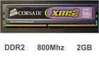 Memoria RAM DDR2 PC2-6400 800Mhz 2GB Corsair XMS2 CM2X2048-6400C5