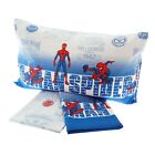 Completo Lenzuola Marvel Spiderman set letto singolo Uomo Ragno puro cotone 100%