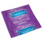 PASANTE Ribs & Dots Intensity - Preservativi stimolanti - 100 profilattici